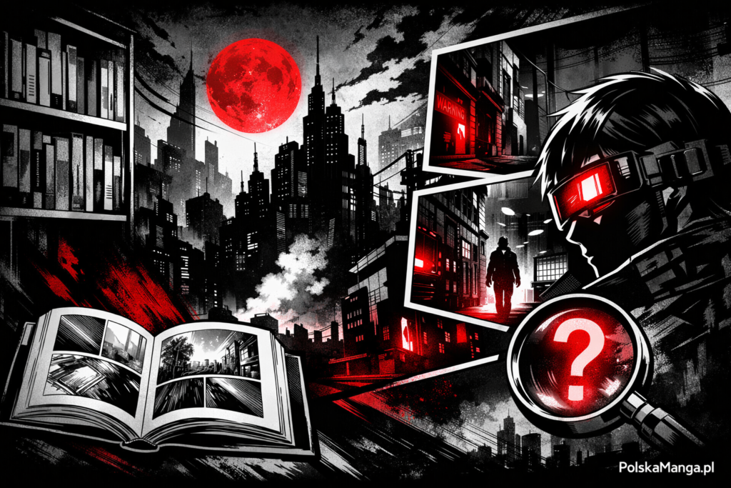 Cyberpunk manga — futurystyczny klimat, dystopia i brudne miasto w kadrach