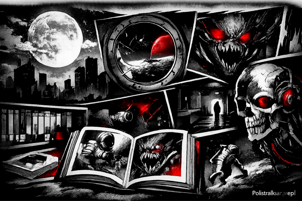 Manga horror sci fi — kosmos, technologia i strach w jednym klimacie